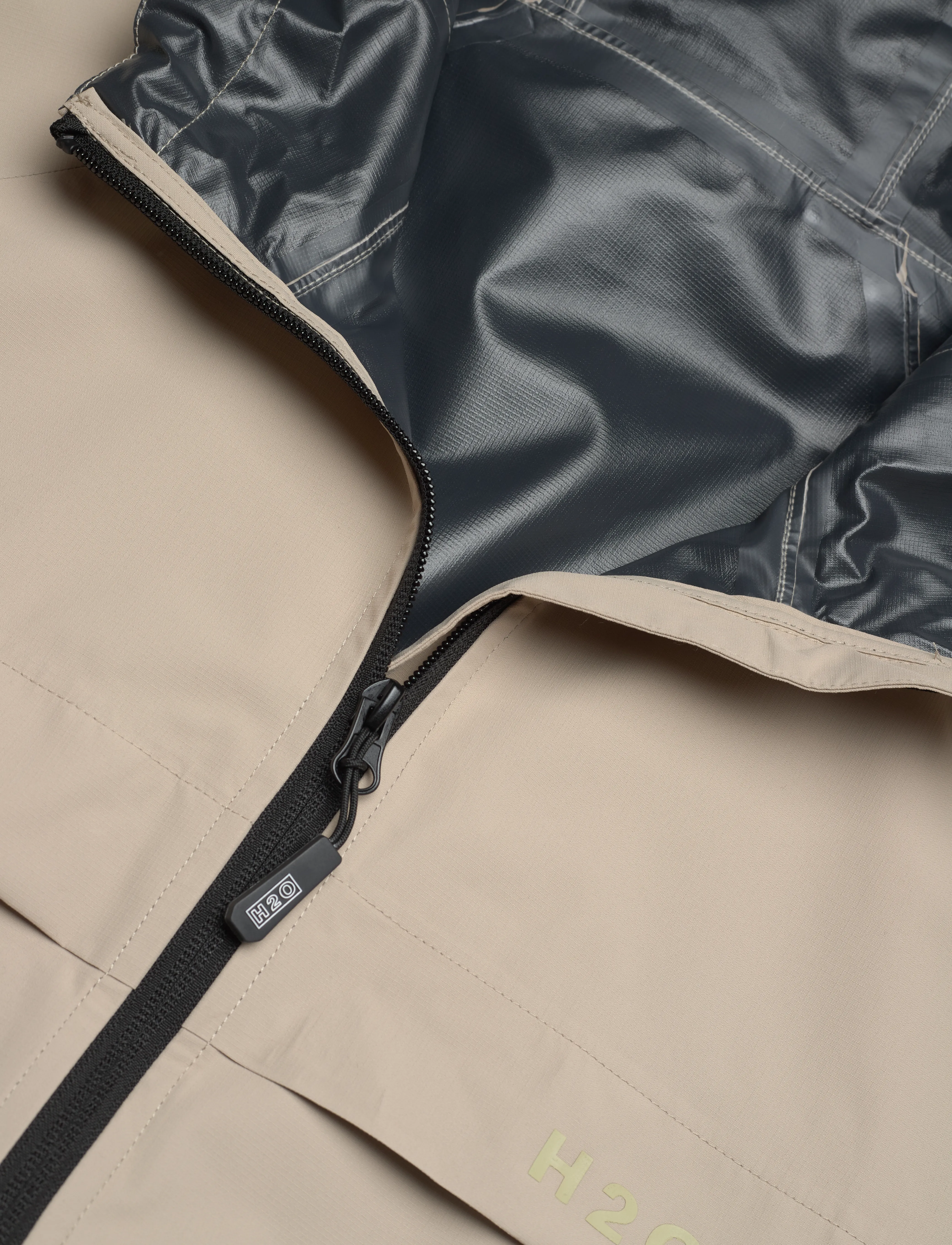 H2O - Rømø LW Rain Jacket - packable - rain jackets - warm grey - 3