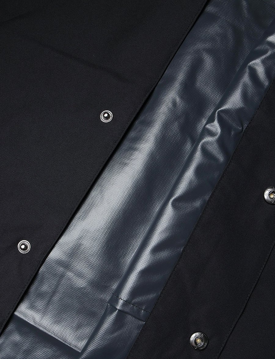 H2O - Rømø Classic LW Rain Long Jacket - regnjakker - black - 5