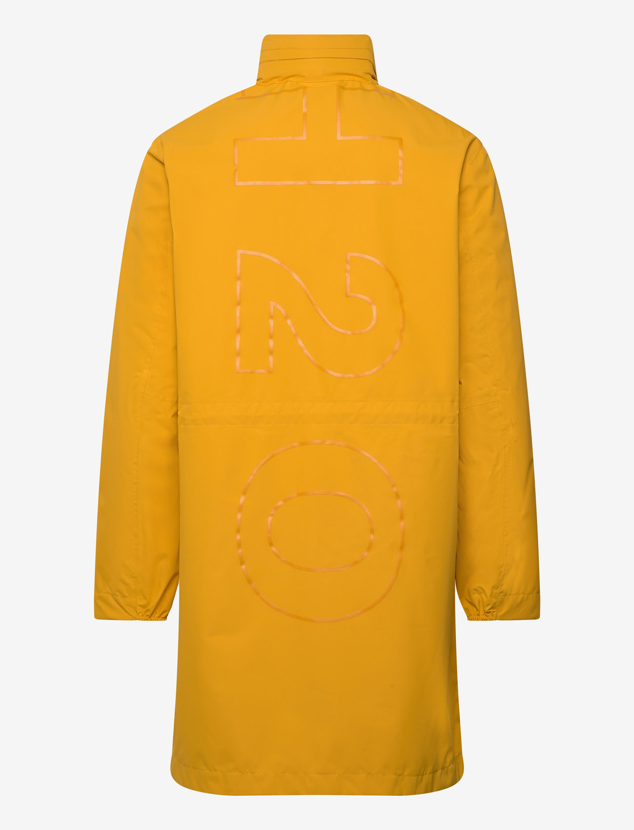 H2O - Rømø Logo LW Rain Long Jacket - vihmamantlid - apricot - 1