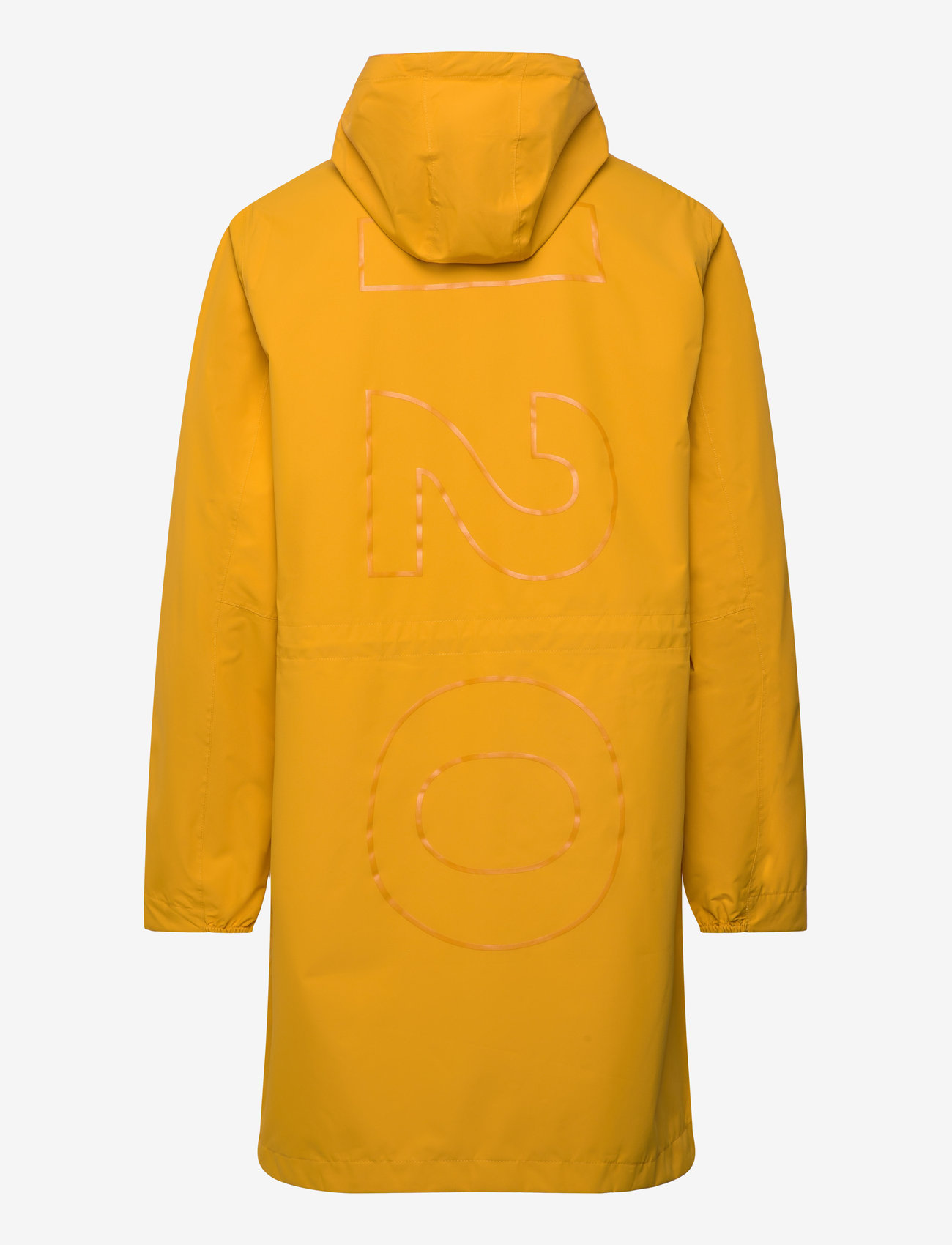 H2O - Rømø Logo LW Rain Long Jacket - vihmamantlid - apricot - 2