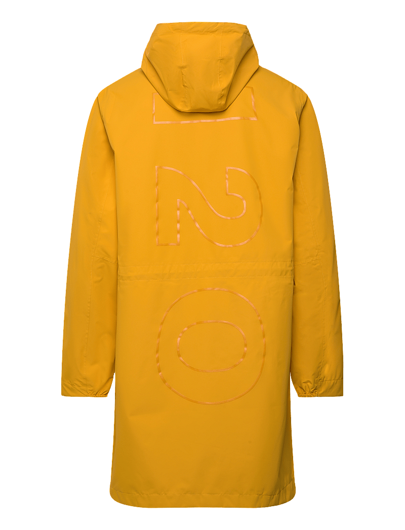 H2O - Rømø Logo LW Rain Long Jacket - regnjakker - apricot - 2