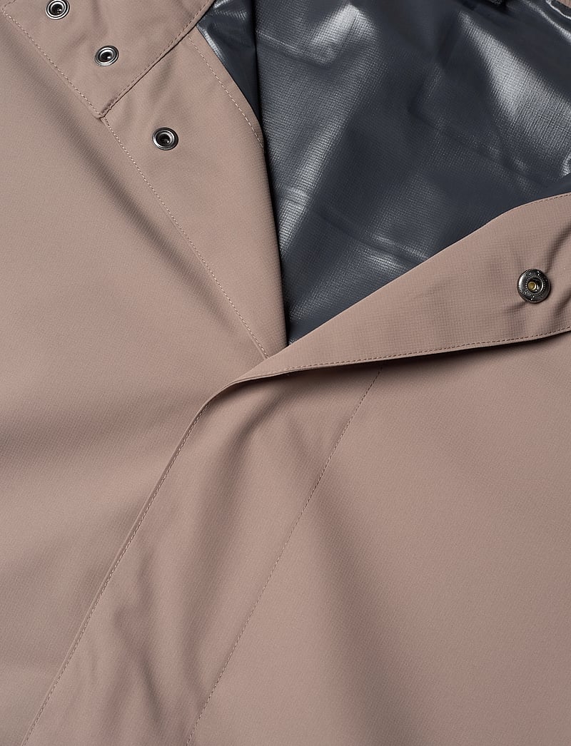 H2O - Rømø Logo LW Rain Long Jacket - regnjackor - dusty oak - 3