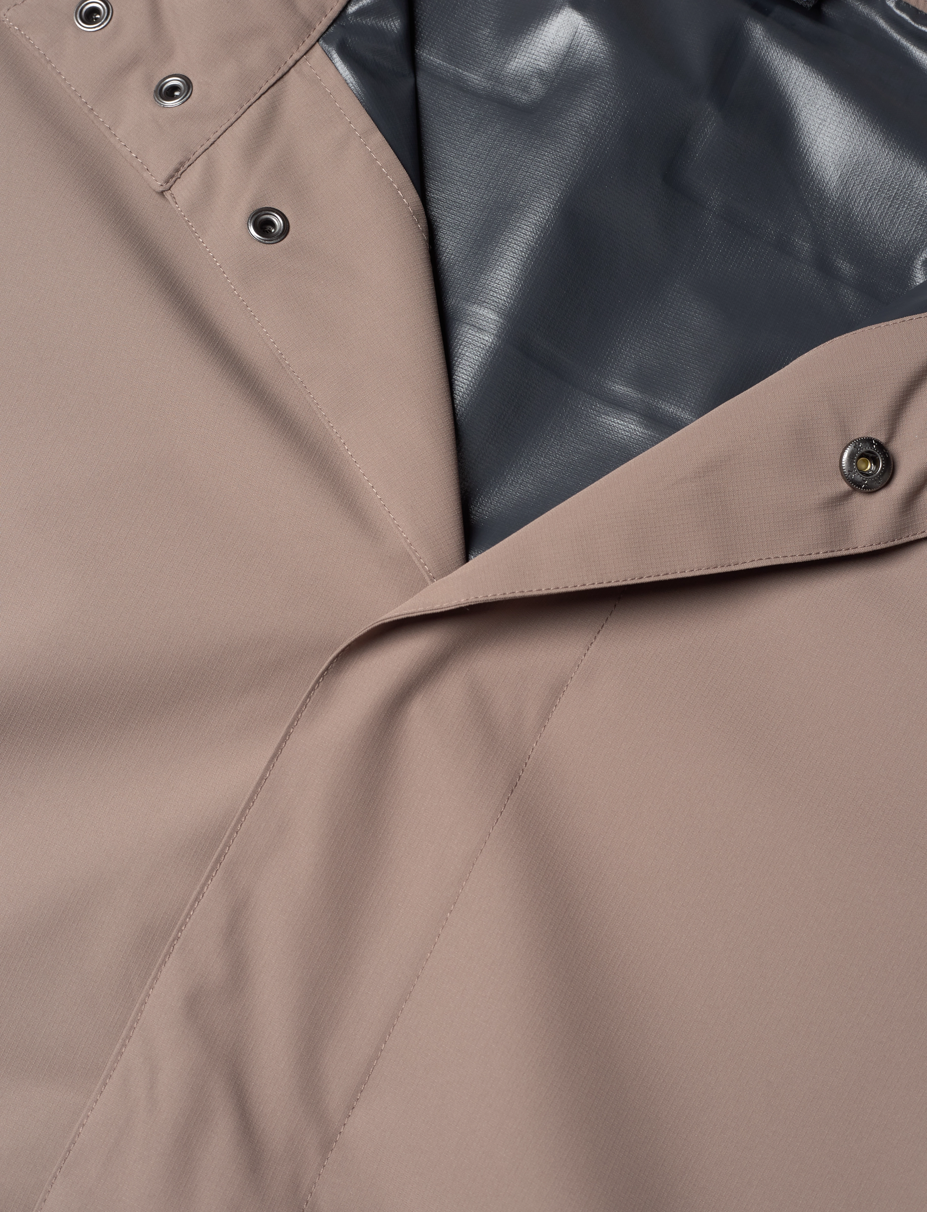 H2O - Rømø Logo LW Rain Long Jacket - rain coats - dusty oak - 3