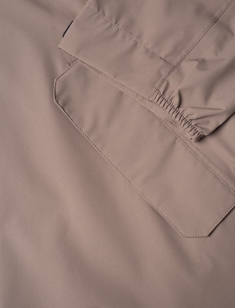 H2O - Rømø Logo LW Rain Long Jacket - regnjackor - dusty oak - 4