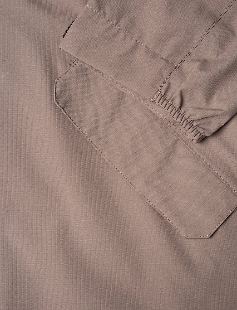 H2O - Rømø Logo LW Rain Long Jacket - regnjackor - dusty oak - 4
