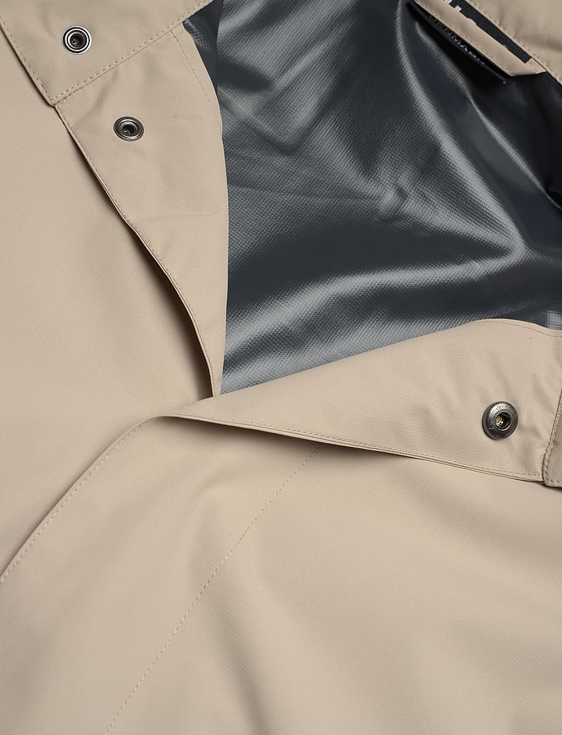 H2O - Rømø Logo LW Rain Long Jacket - regnjackor - warm grey - 3