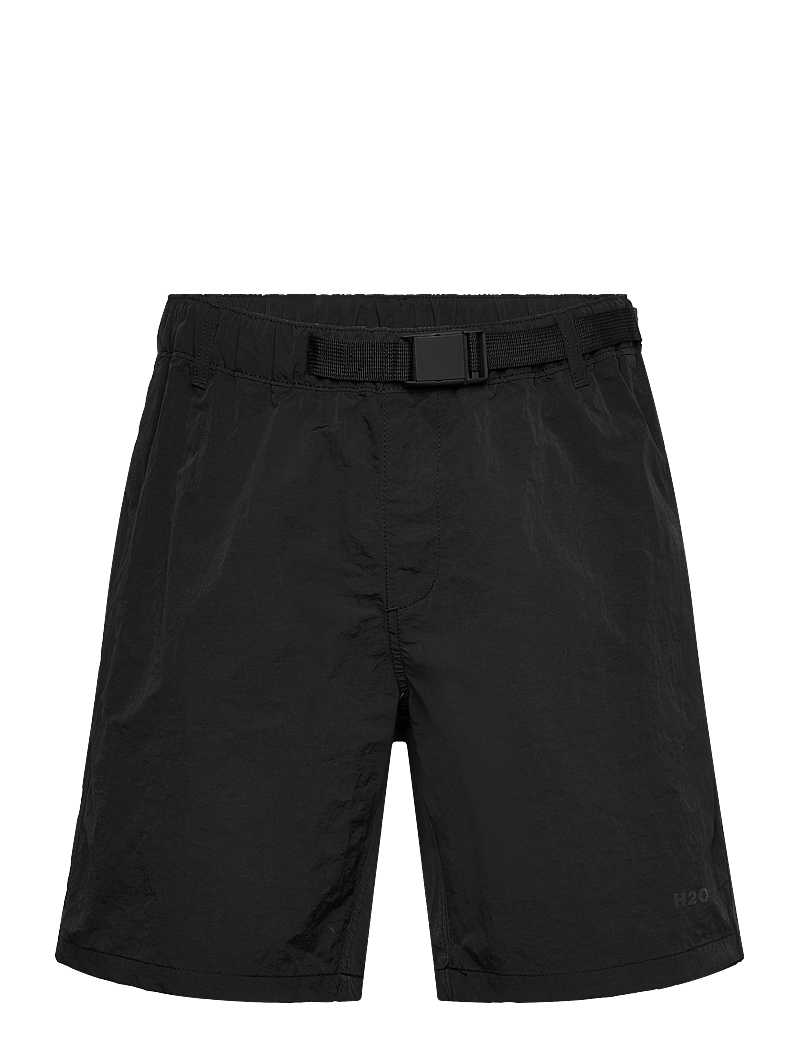 H2O - Leisure Belted Shorts - shorts - black - 0