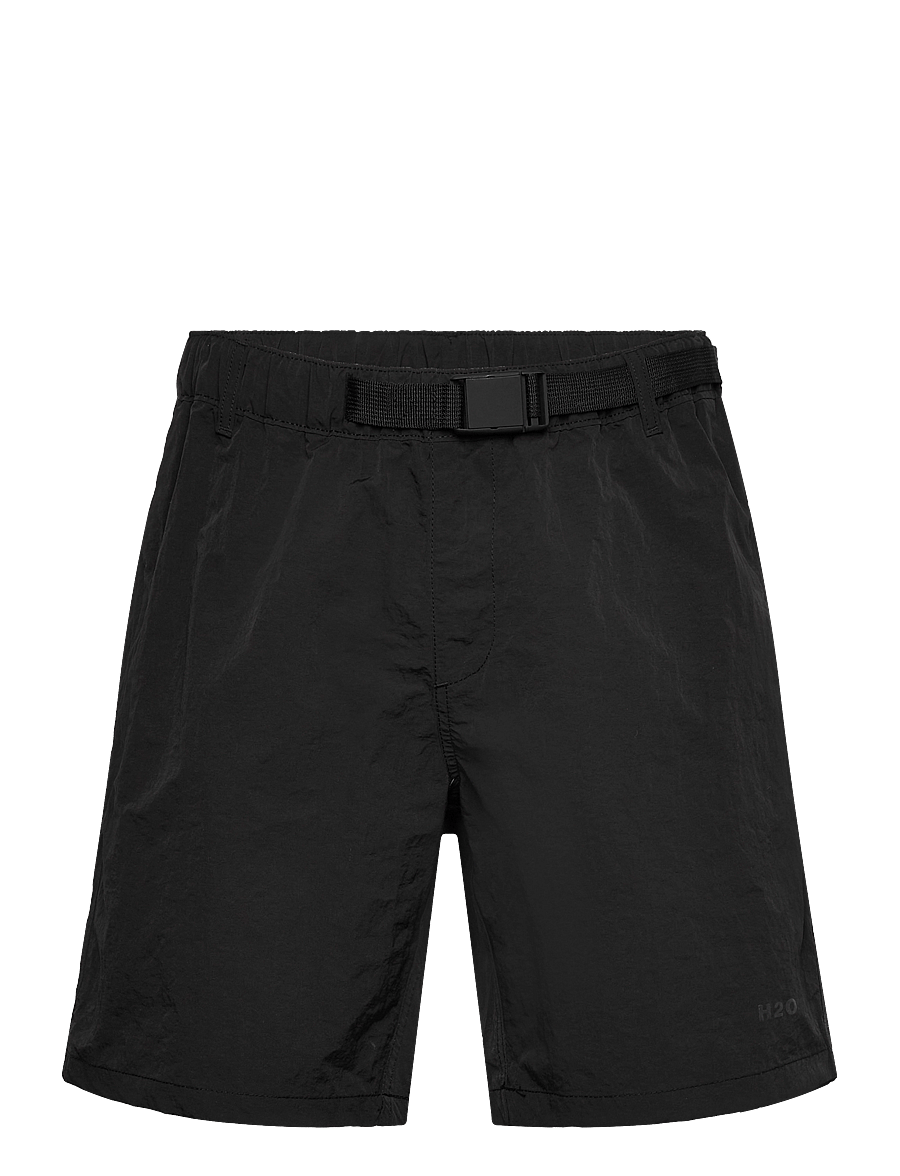 H2O - Leisure Belted Shorts - shorts - black - 0