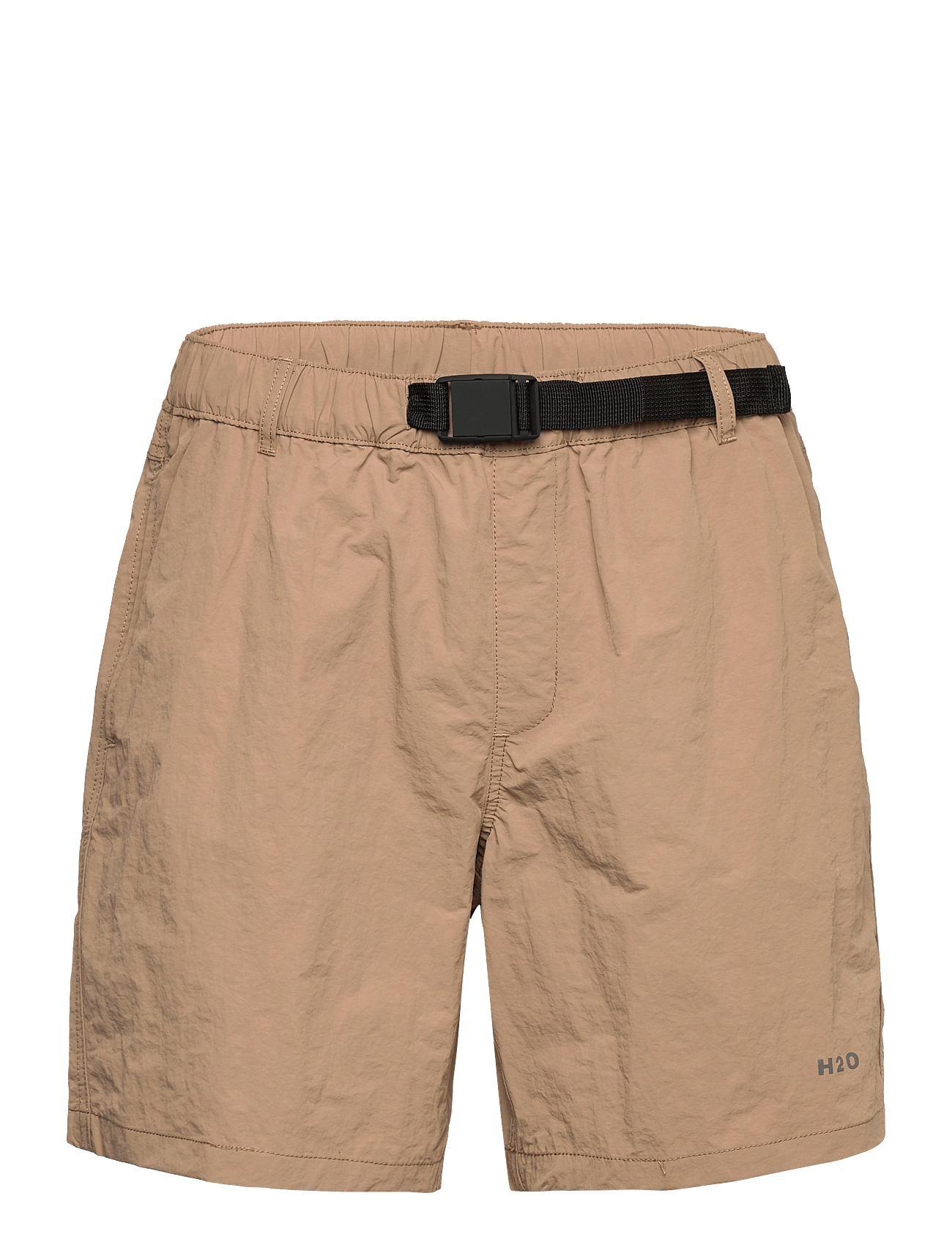 Leisure Belted Shorts - KHAKI