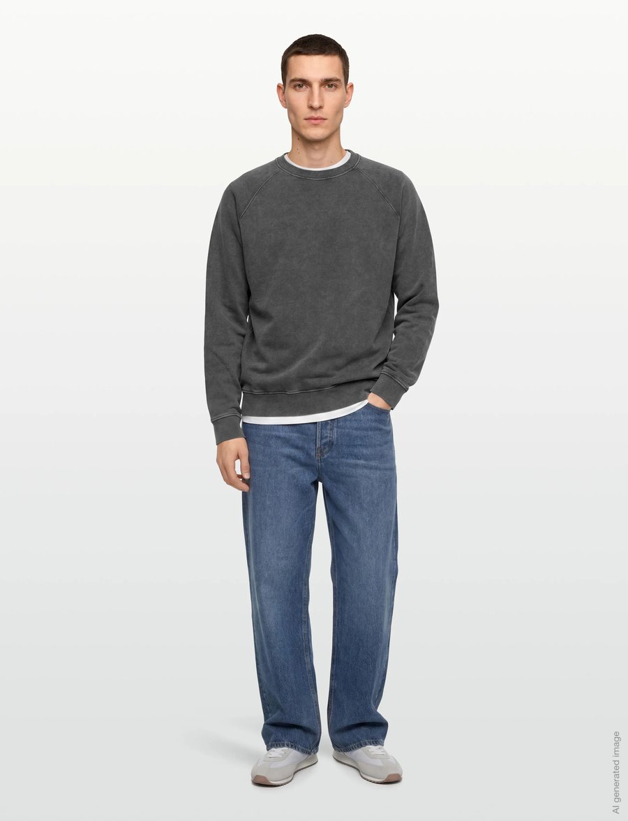 H2O - Thule Oversize Sweat O'Neck - overdele - black - 0