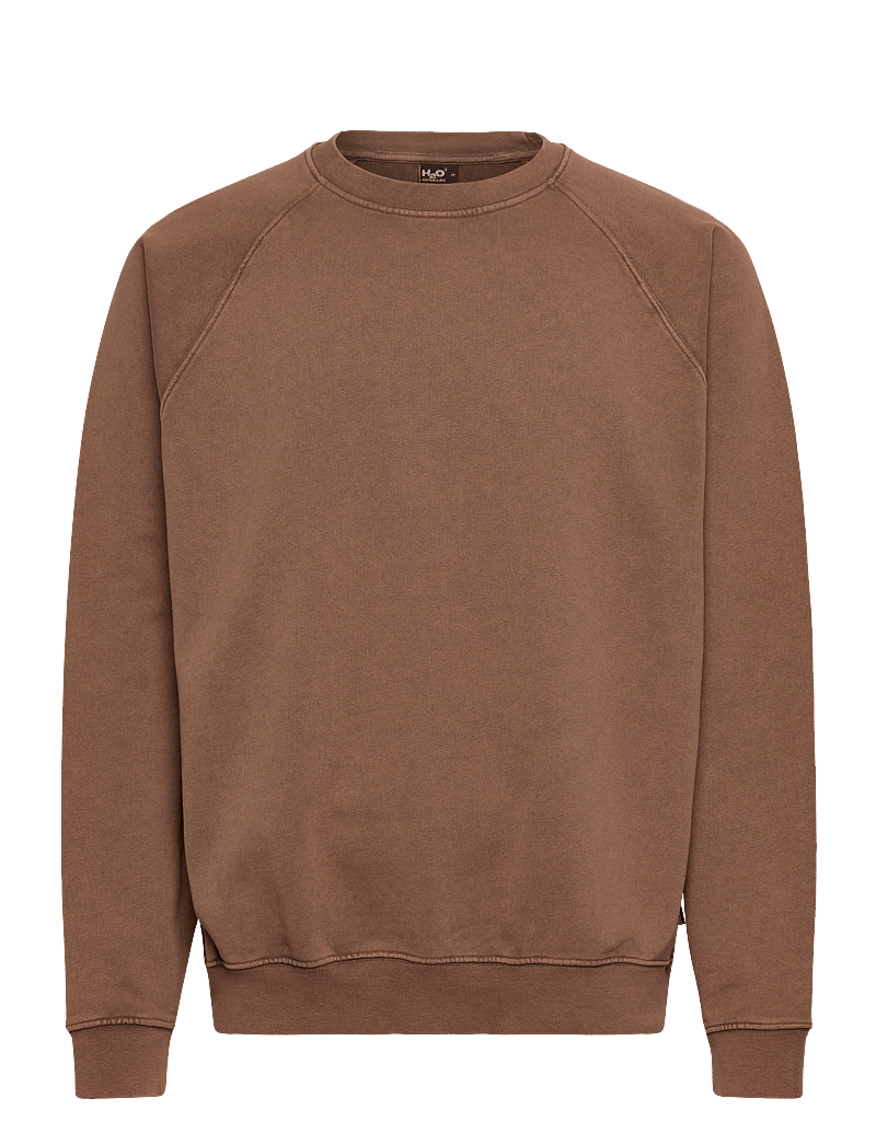 H2O - Thule Oversize Sweat O'Neck - Överdelar - coffee - 0