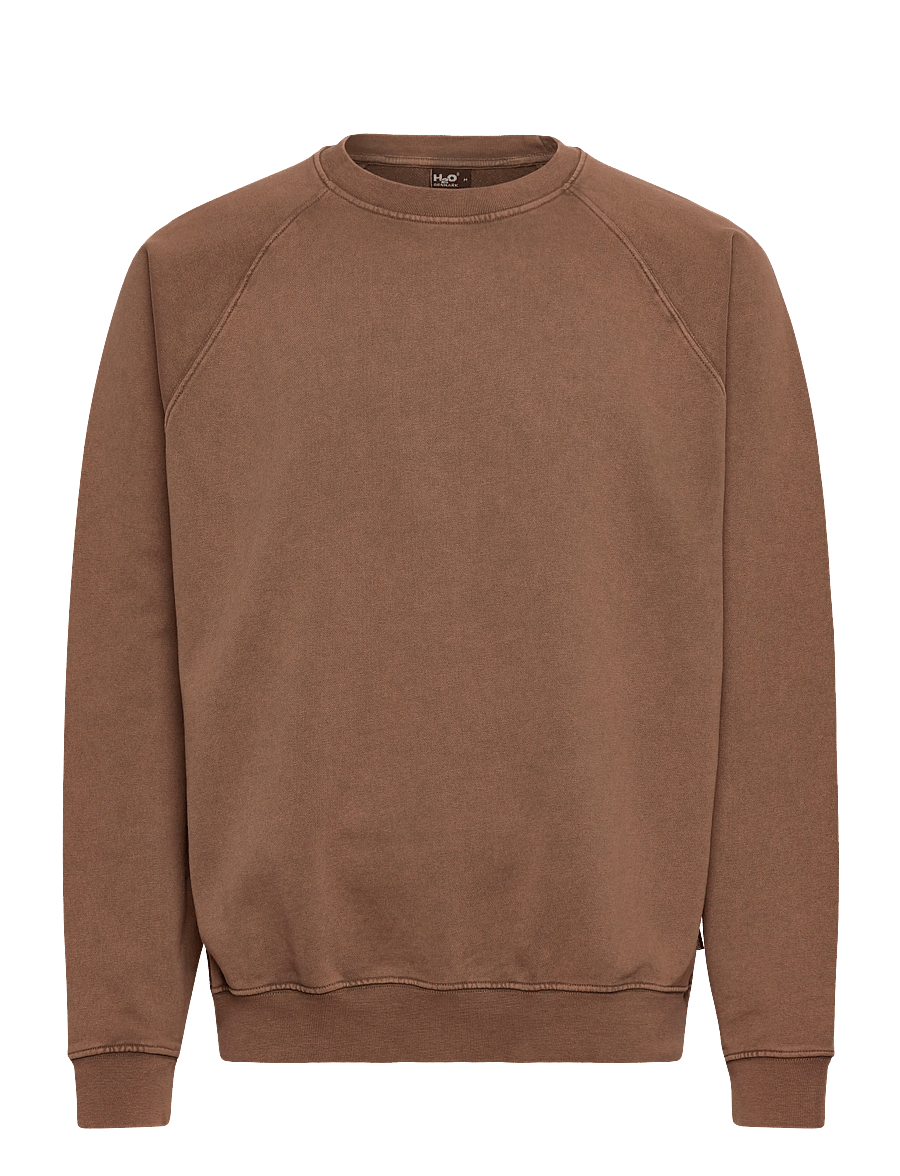 H2O - Thule Oversize Sweat O'Neck - overdele - coffee - 0