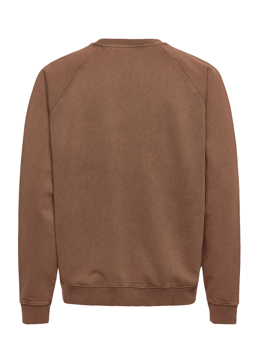 H2O - Thule Oversize Sweat O'Neck - overdele - coffee - 1