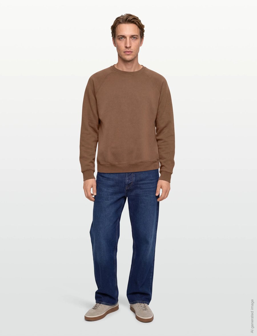 H2O - Thule Oversize Sweat O'Neck - alussärgid - coffee - 0