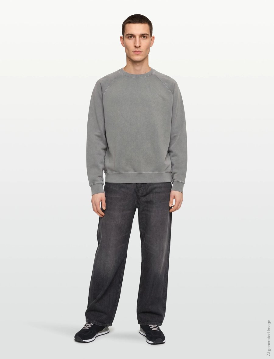 H2O - Thule Oversize Sweat O'Neck - Överdelar - lt. grey mel - 0