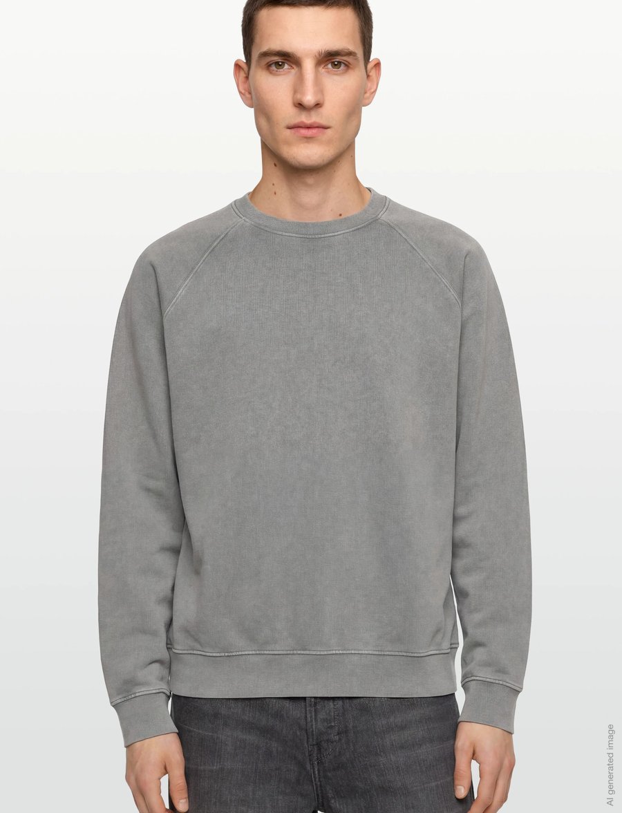 H2O - Thule Oversize Sweat O'Neck - Överdelar - lt. grey mel - 3