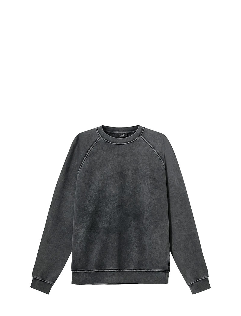 H2O - Thule Oversize Sweat O'Neck - sweatshirts - black - 0
