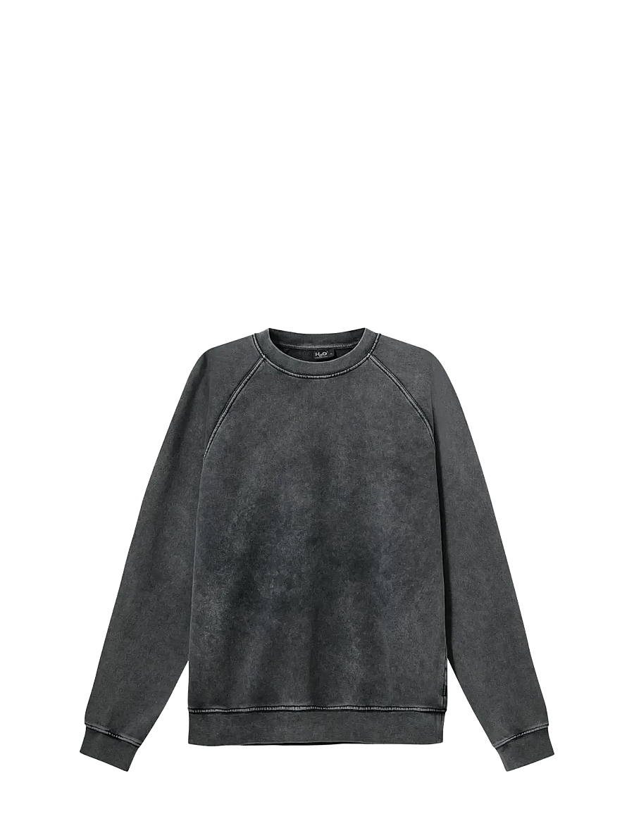 H2O - Thule Oversize Sweat O'Neck - sweatshirts - black - 0