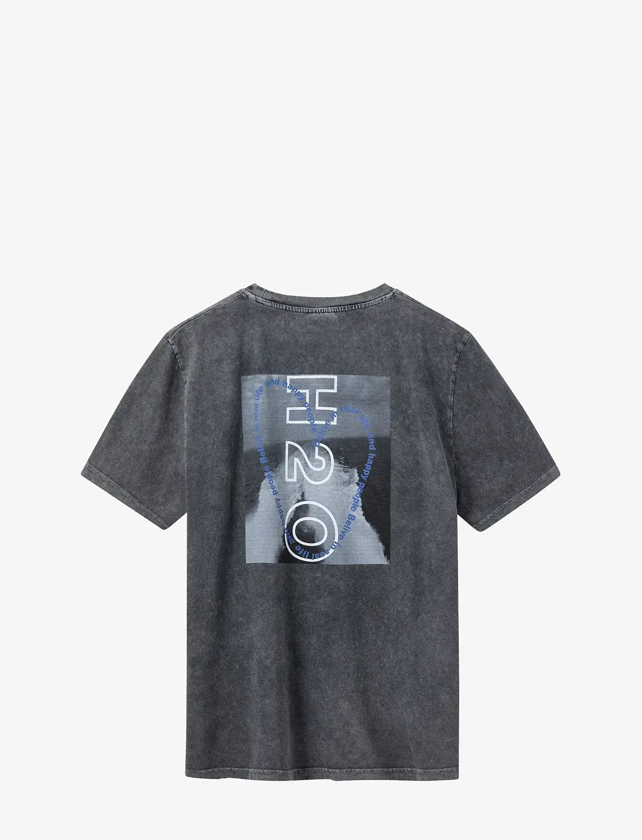 H2O - Kap Dan Tee Print - herbstliche kleidung - black/blue - 1