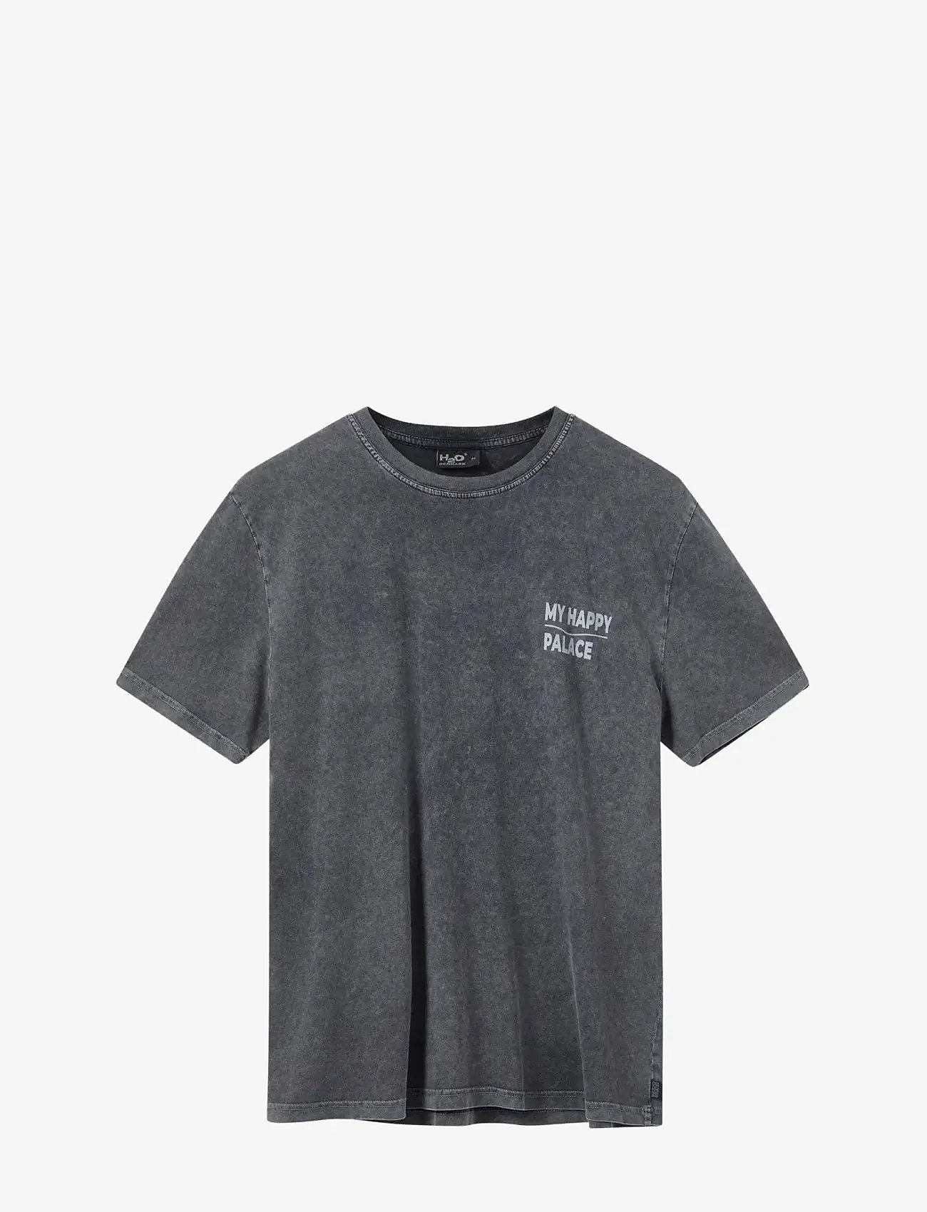 H2O - Kap Dan Tee Print - kortærmede t-shirts - black/grey - 0