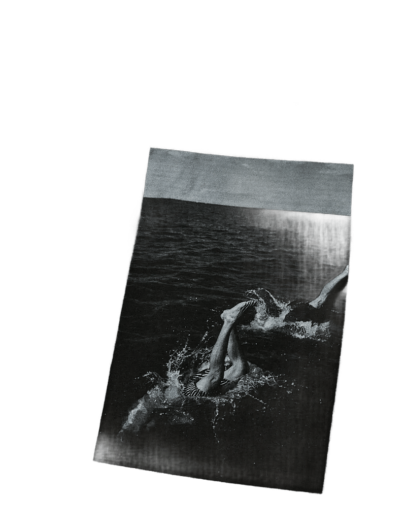 H2O - Kap Dan Tee Print - kortærmede t-shirts - black/grey - 2