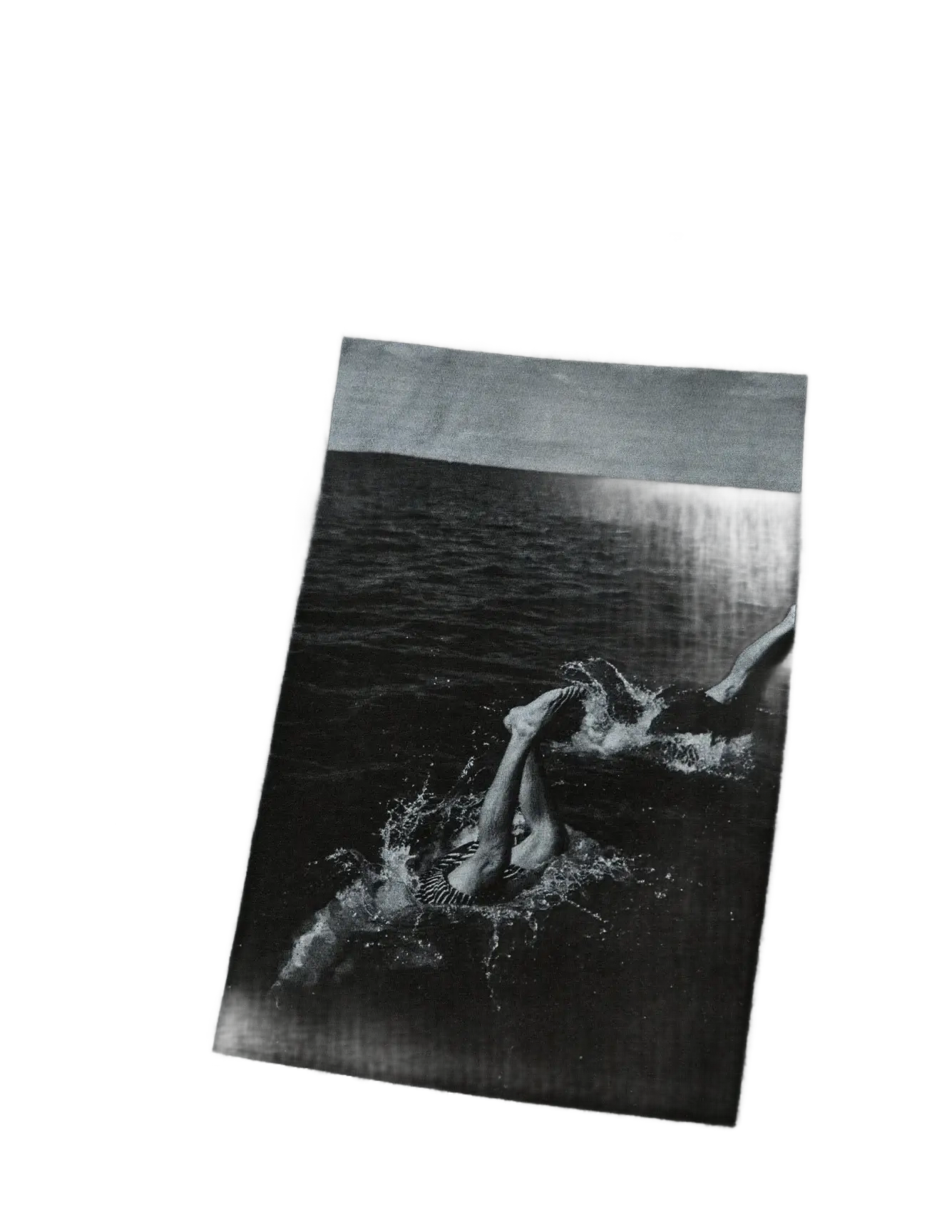 H2O - Kap Dan Tee Print - sünnipäevakingitused - black/grey - 2