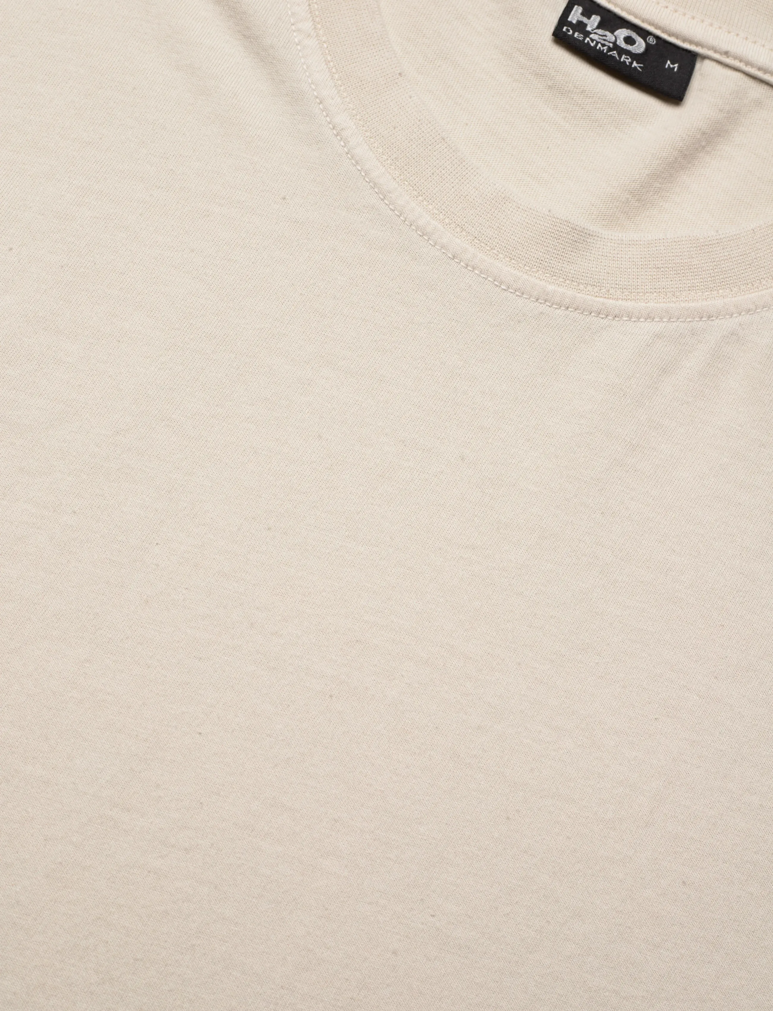 H2O - Kap Dan Tee Print - kortærmede t-shirts - chalk/black - 2