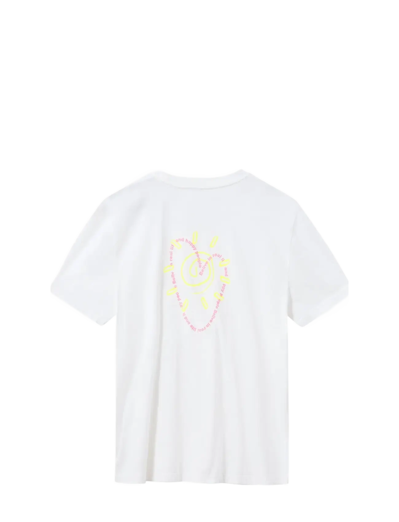 H2O - Kap Dan Tee Print - sünnipäevakingitused - white/pink - 1