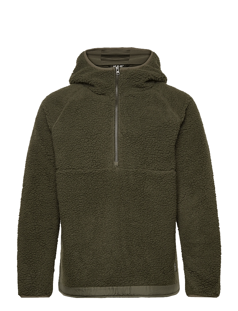 H2O - Langli Pile Anorak - anoraker - army - 0