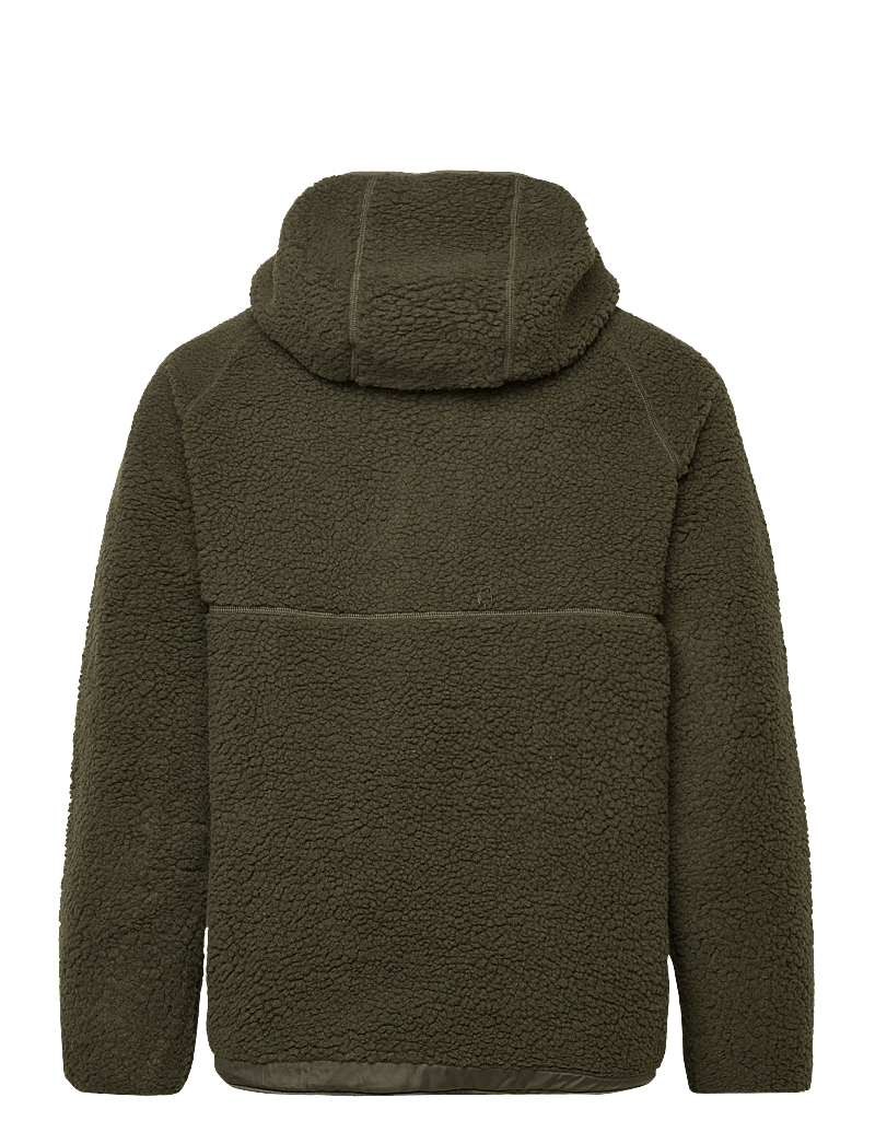 H2O - Langli Pile Anorak - anoraker - army - 1