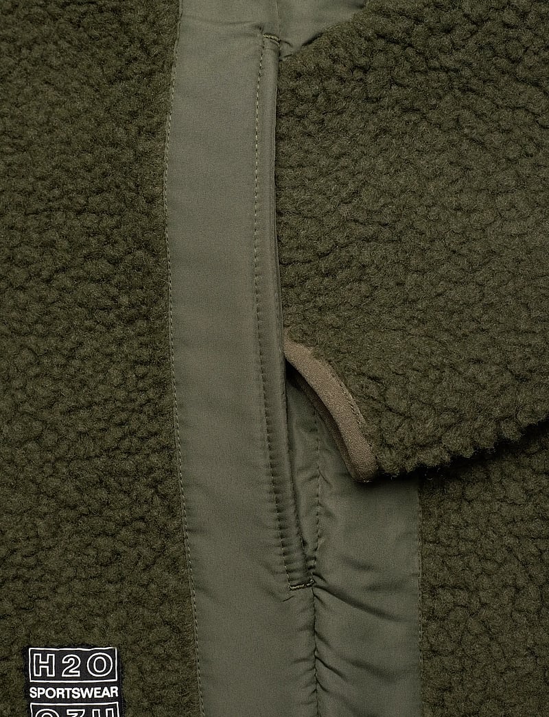H2O - Langli Pile Anorak - anoraker - army - 3