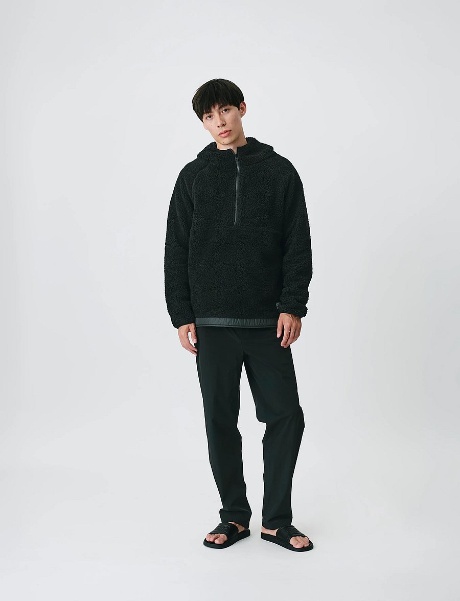 H2O - Langli Pile Anorak - anorakid - black - 3