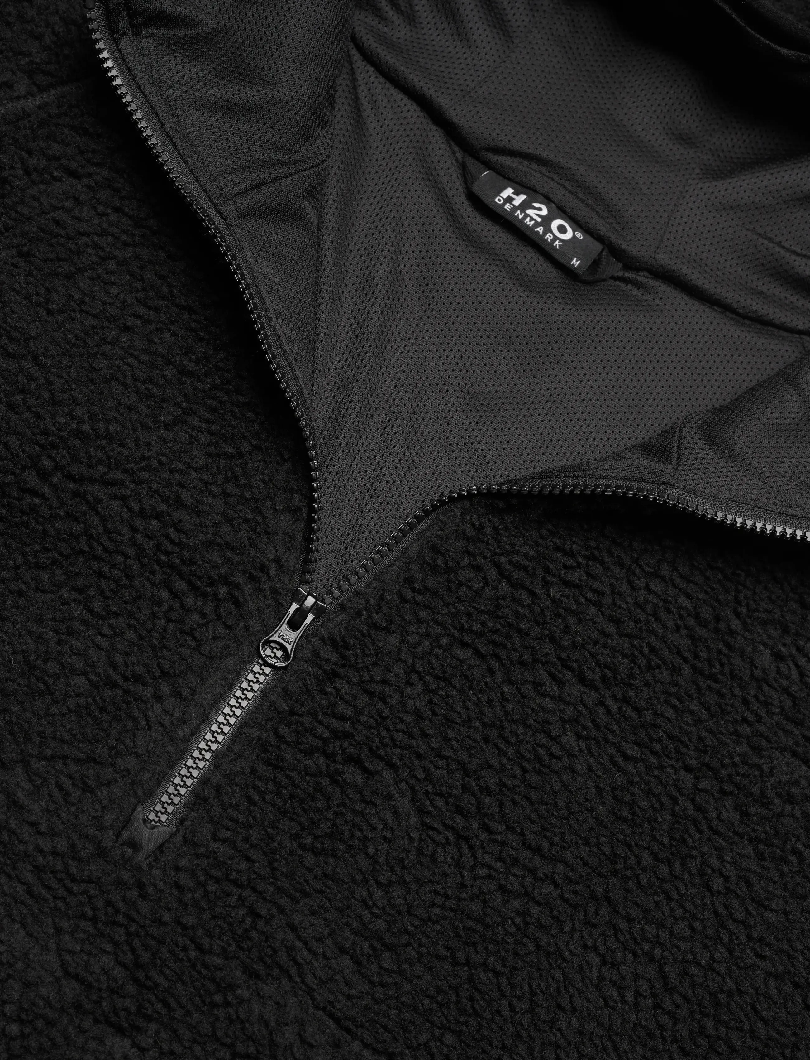 H2O - Langli Pile Anorak - džemperiai - black - 1