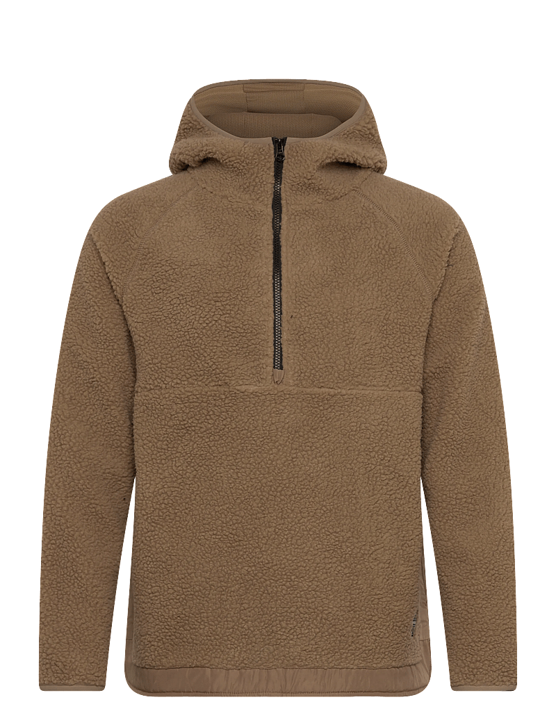 H2O - Langli Pile Anorak - anoraks - oak - 0