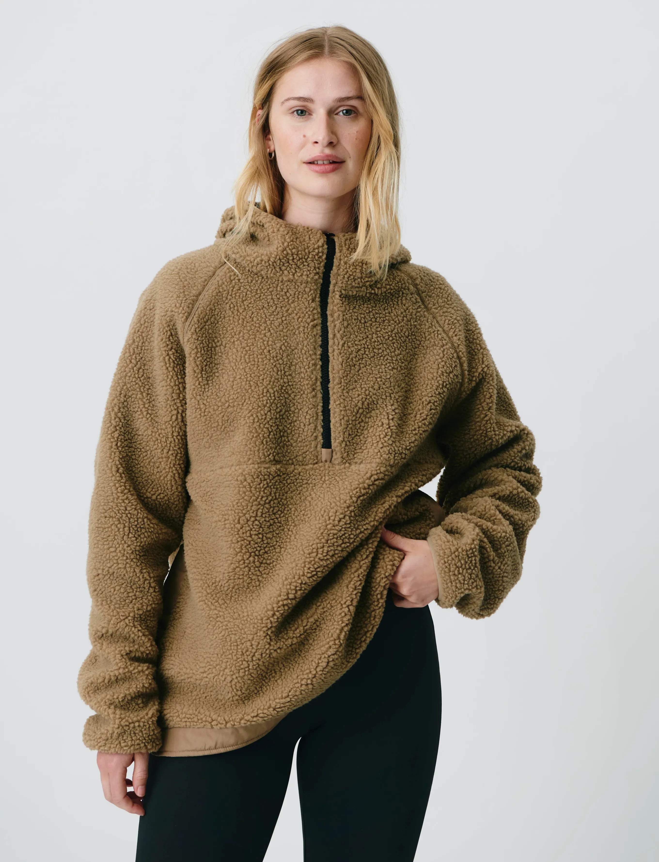 H2O Langli Pile Anorak, M, Jackets, Braun - Anoraks, Männerswear