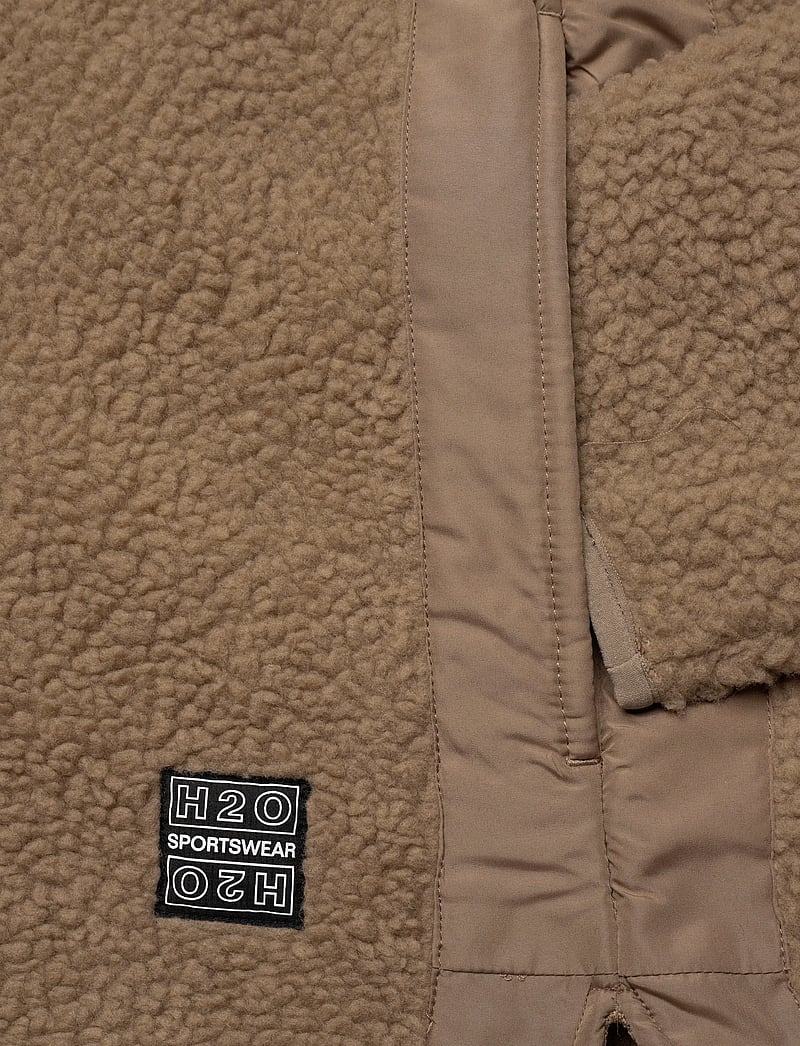 H2O - Langli Pile Anorak - anoraks - oak - 3