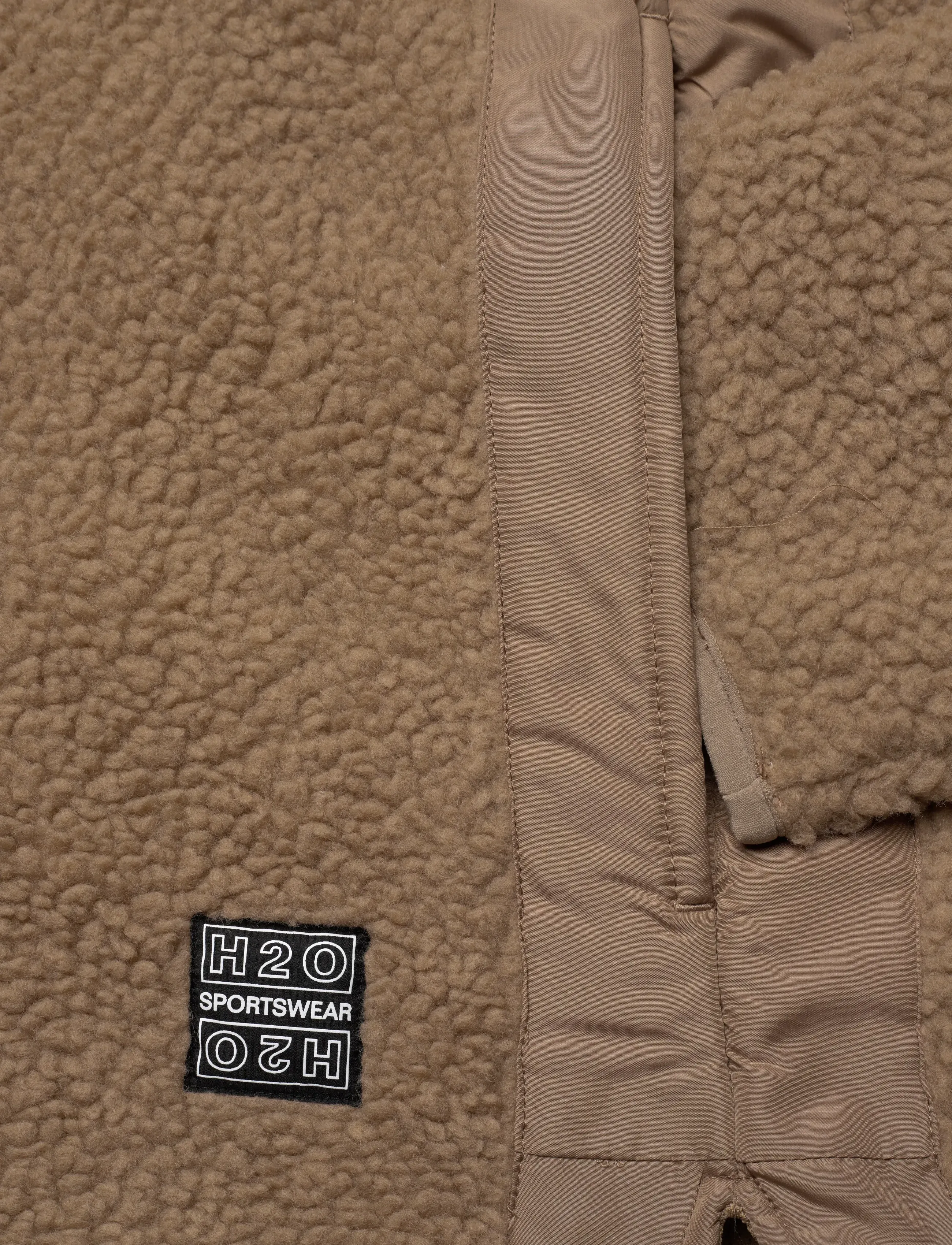 H2O - Langli Pile Anorak - anoraks - oak - 3