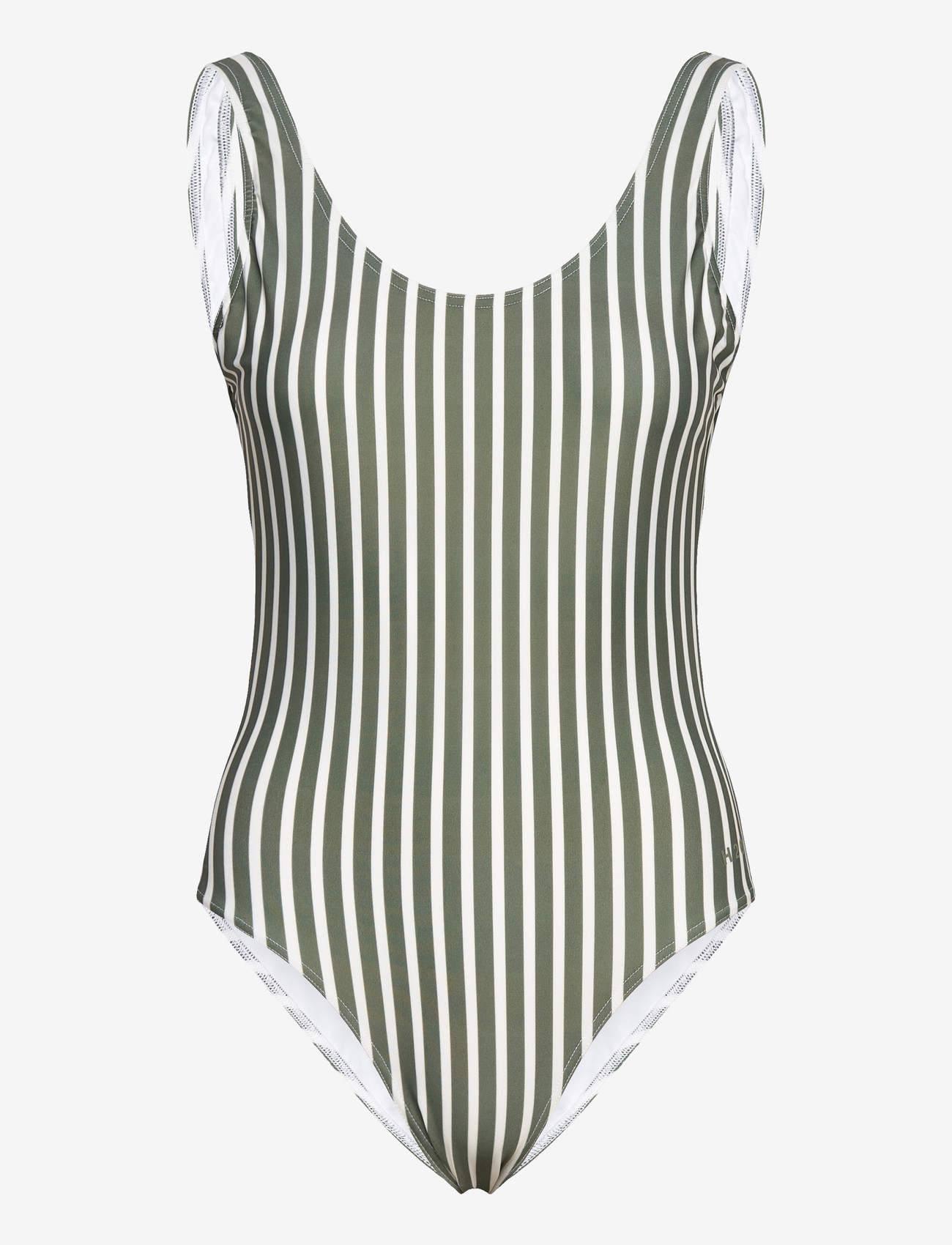 H2O - Stripe Swim Suit - sport-bademode - army - 0