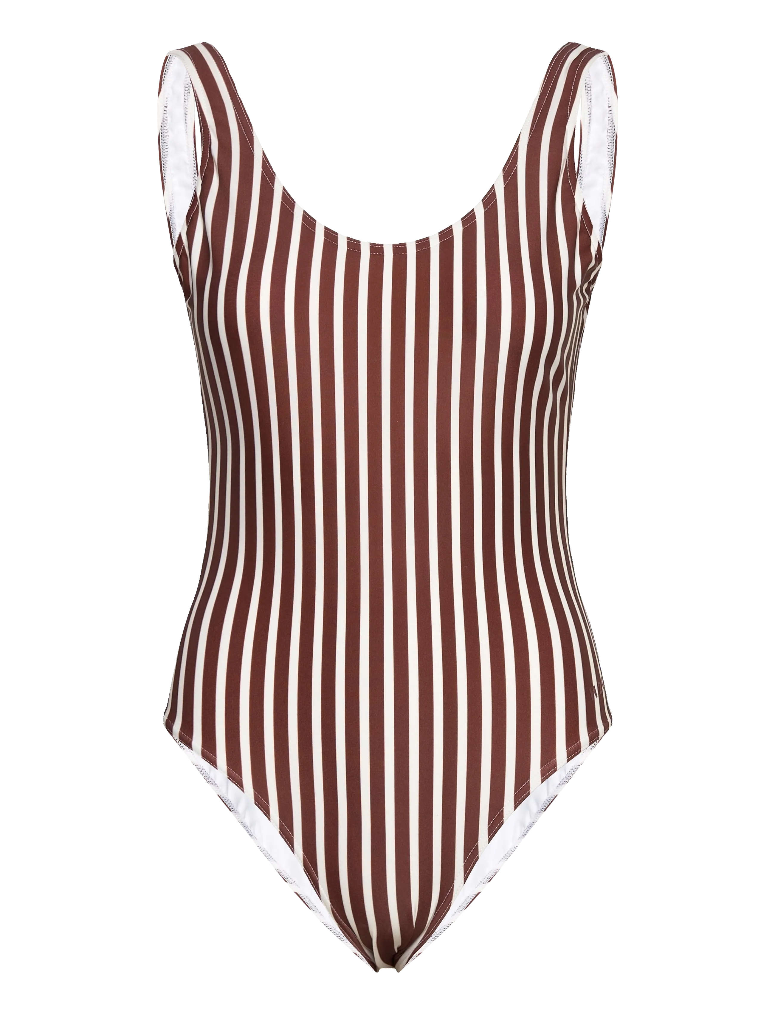 H2O Stripe Swimsuit - H2O - BARK / brown