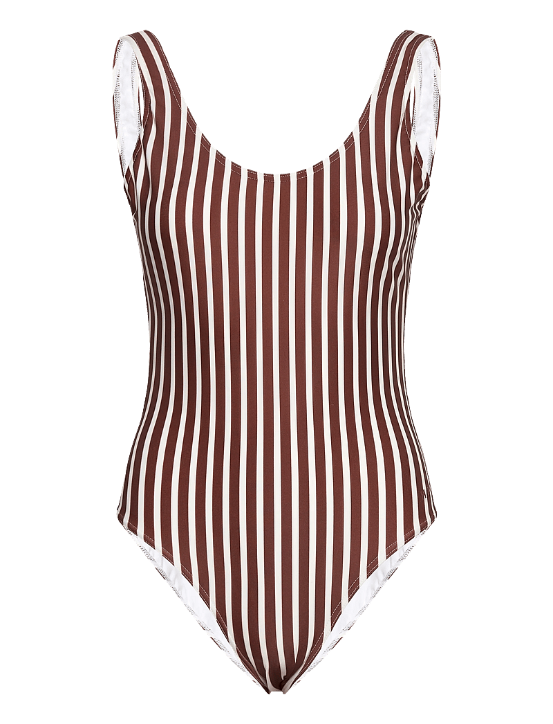 H2O - Stripe Swim Suit - sport-bademode - bark - 0