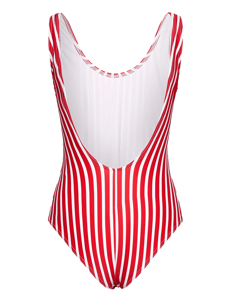 H2O - Stripe Swim Suit - sportsbadetøj - red - 1