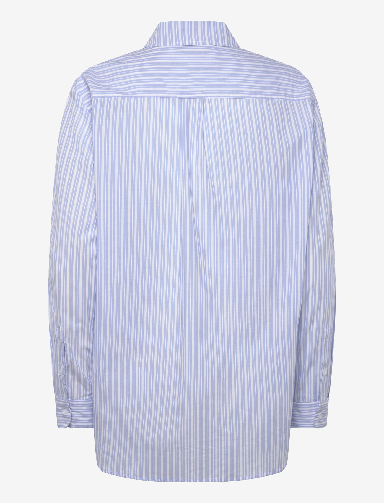 H2O - Rønne Essential Pajamas Shirt L/S - skjorter - light blue/white - 1