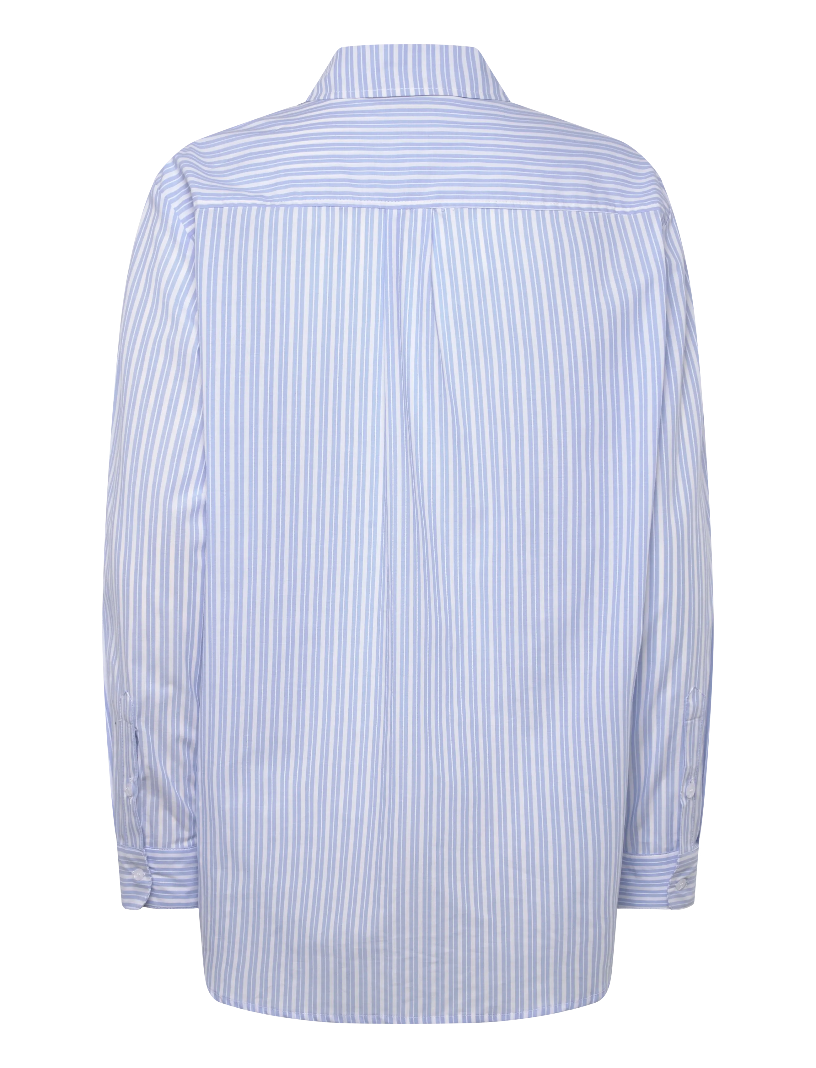 H2O - Rønne Essential Pajamas Shirt L/S - särgid - light blue/white - 1