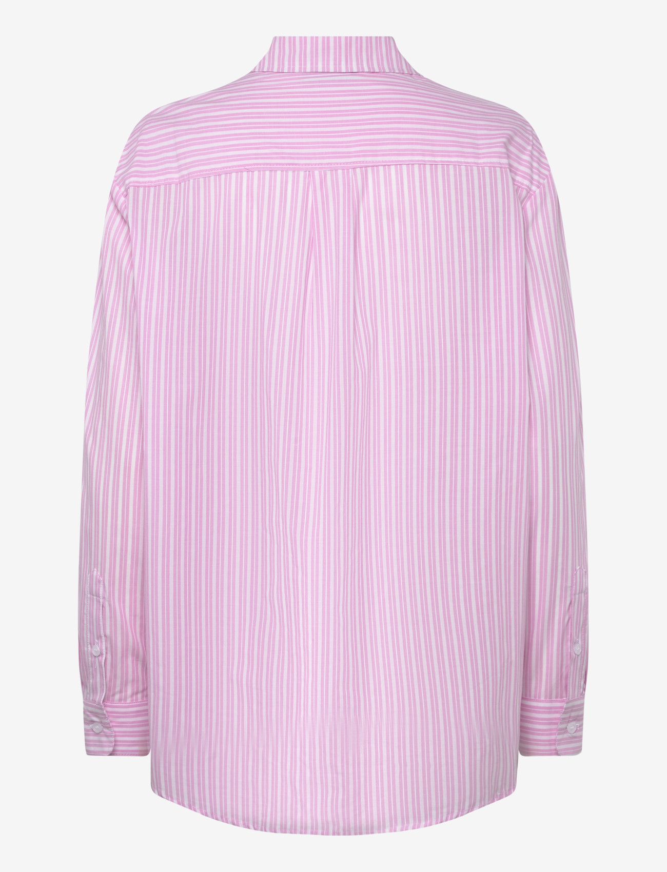 H2O - Rønne Essential Pajamas Shirt L/S - skjorter - pink/white - 1