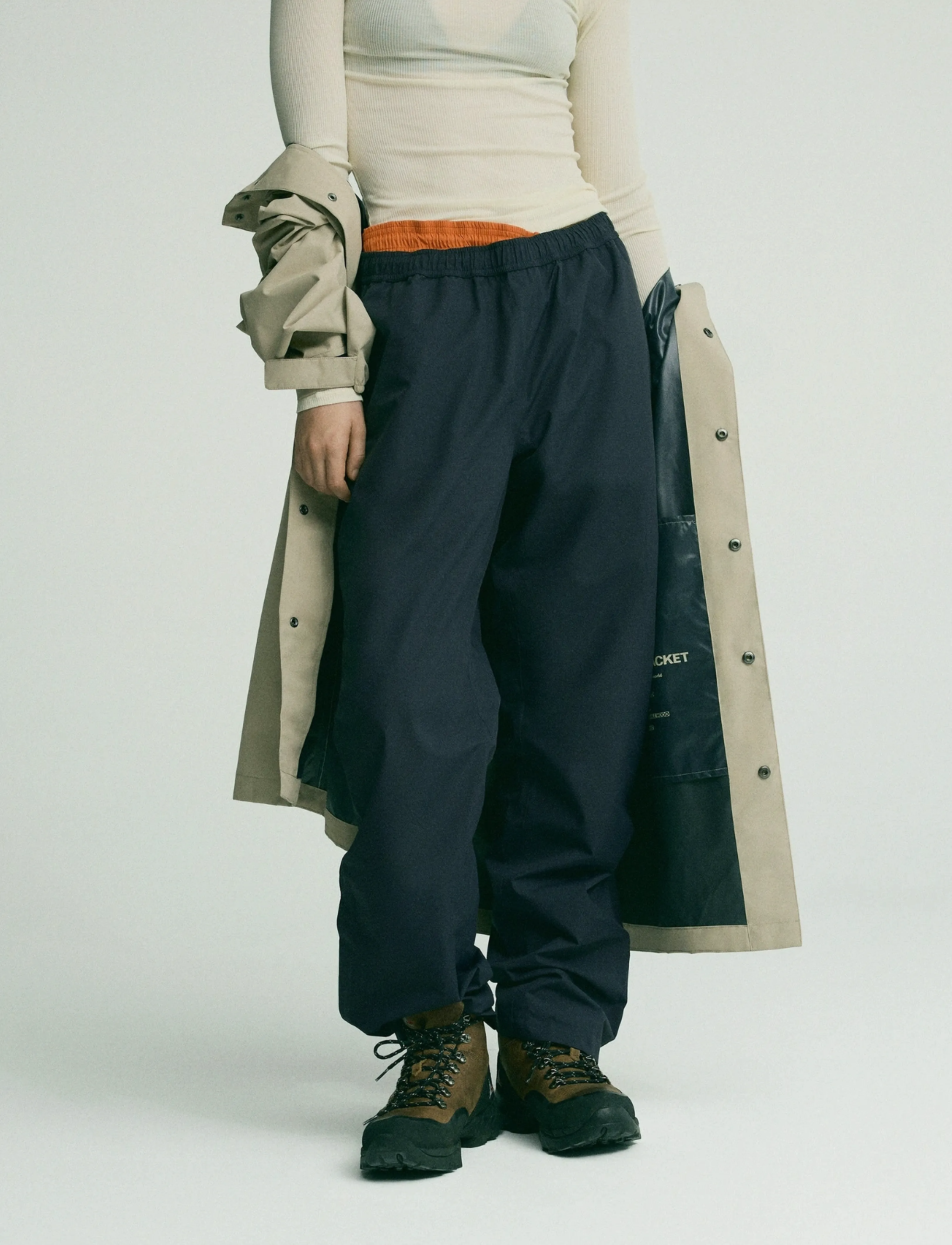 H2O Rømø Lw Rain Pants, S, Trousers, Schwarz - Casual, Männerswear
