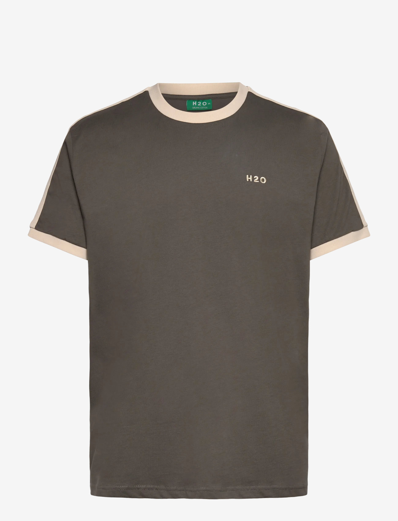 H2O - Klitmøller Oversize Tee - efterårstøj - anthracite - 0
