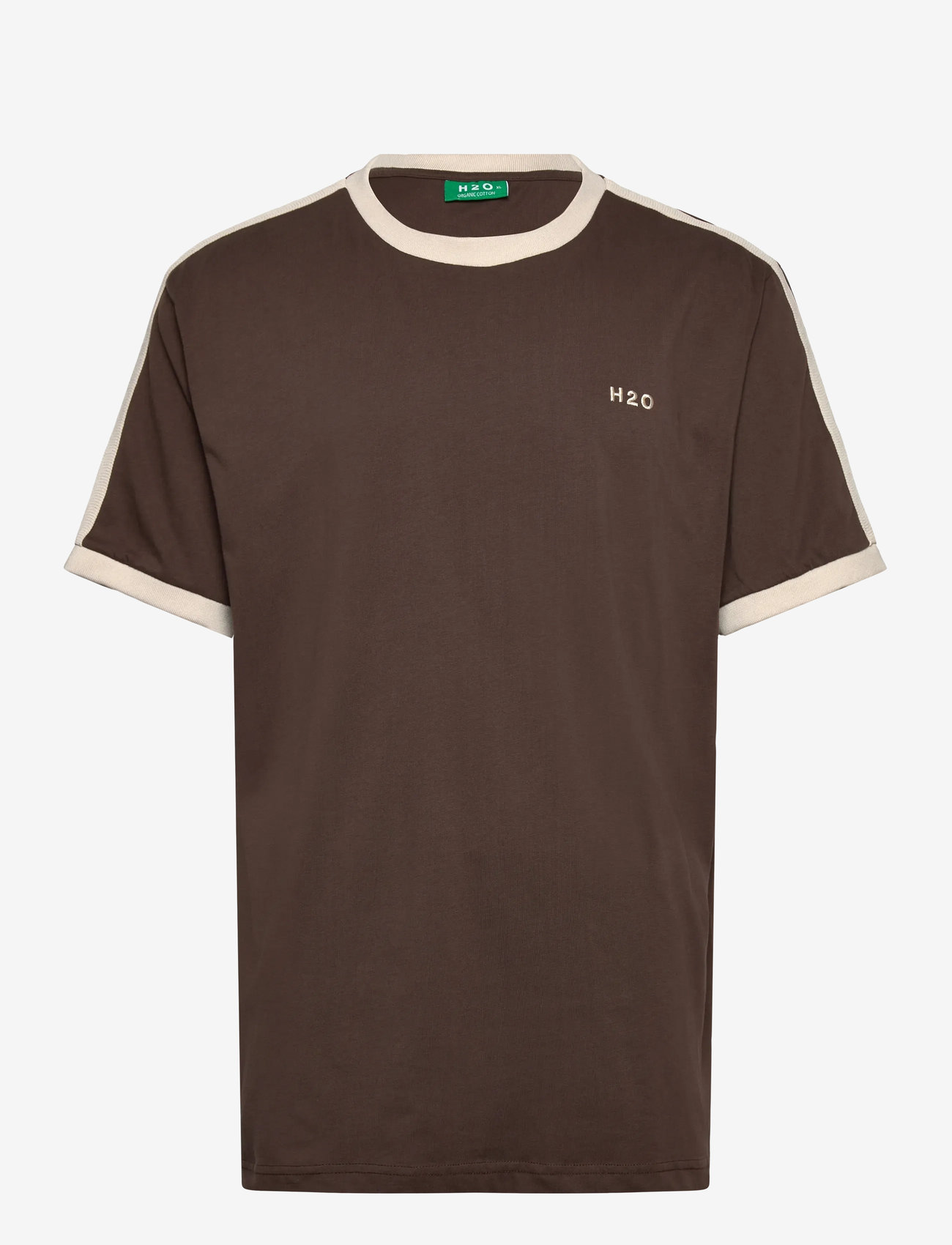 H2O - Klitmøller Oversize Tee - efterårstøj - espresso - 0