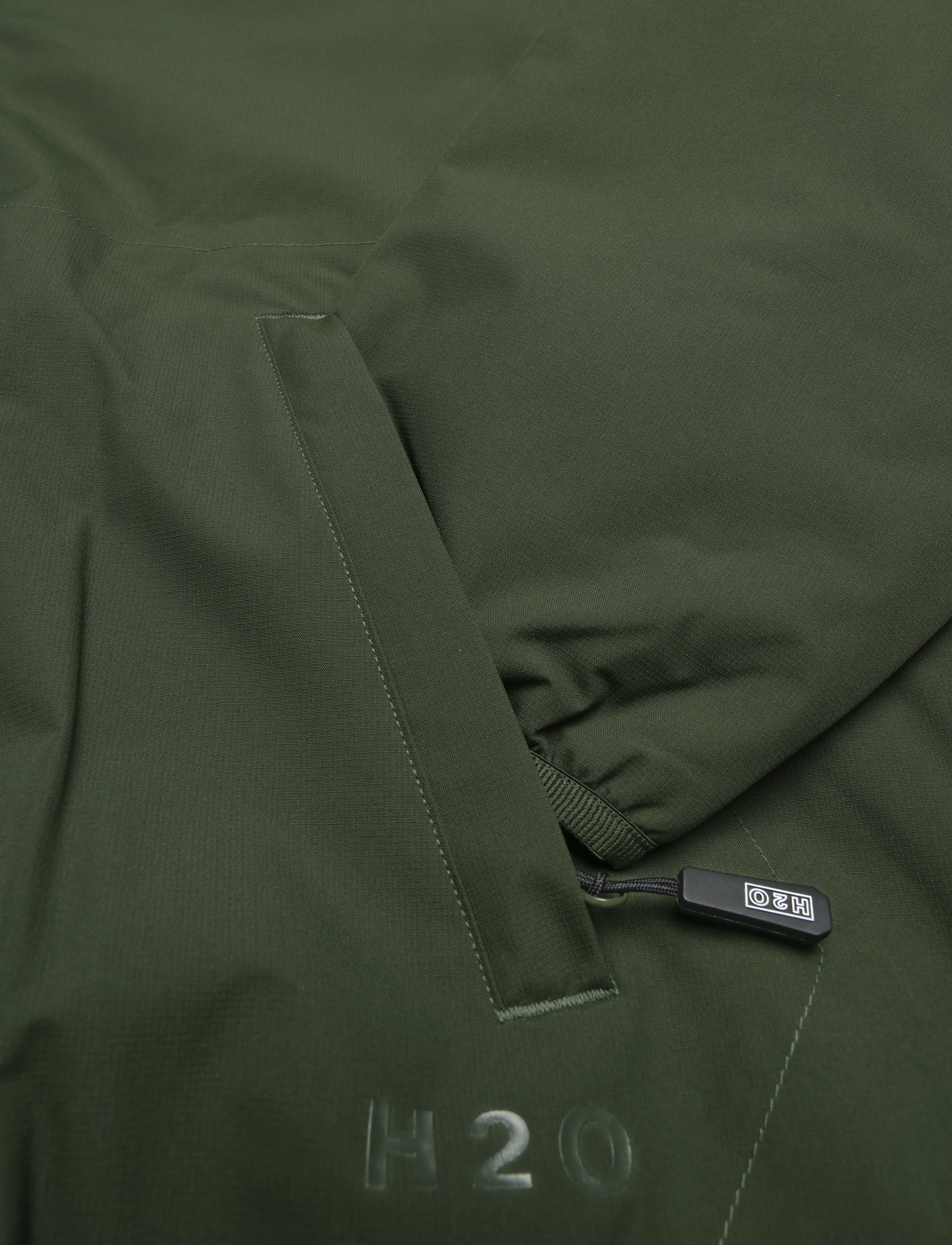 H2O - Læsø Padded Jacket - winterjacken - army - 3