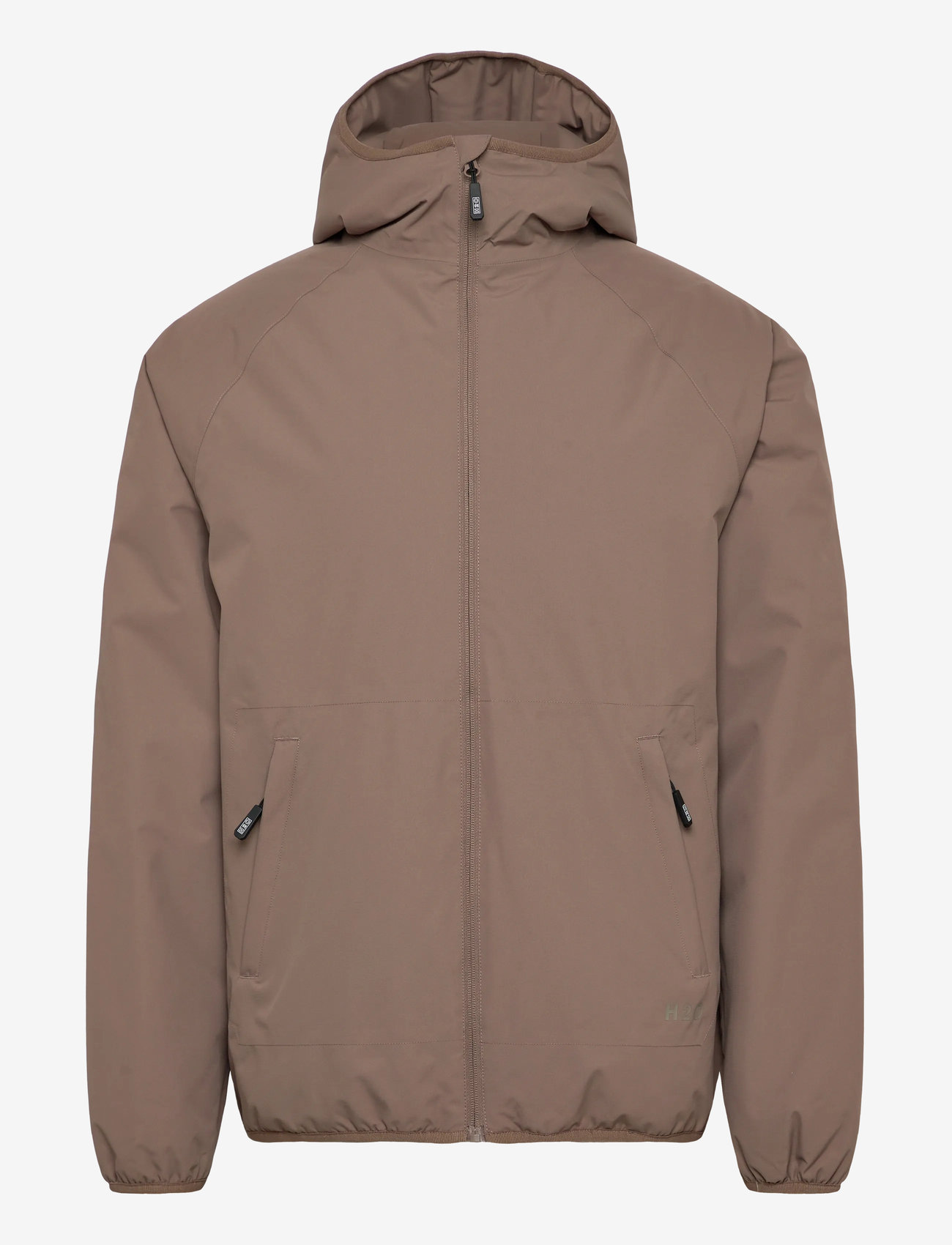 H2O - Læsø Padded Jacket - efterårsjakker - dusty oak - 0
