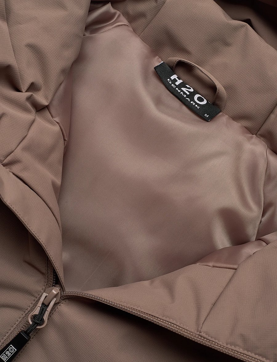 H2O - Læsø Padded Jacket - sulejoped - dusty oak - 3